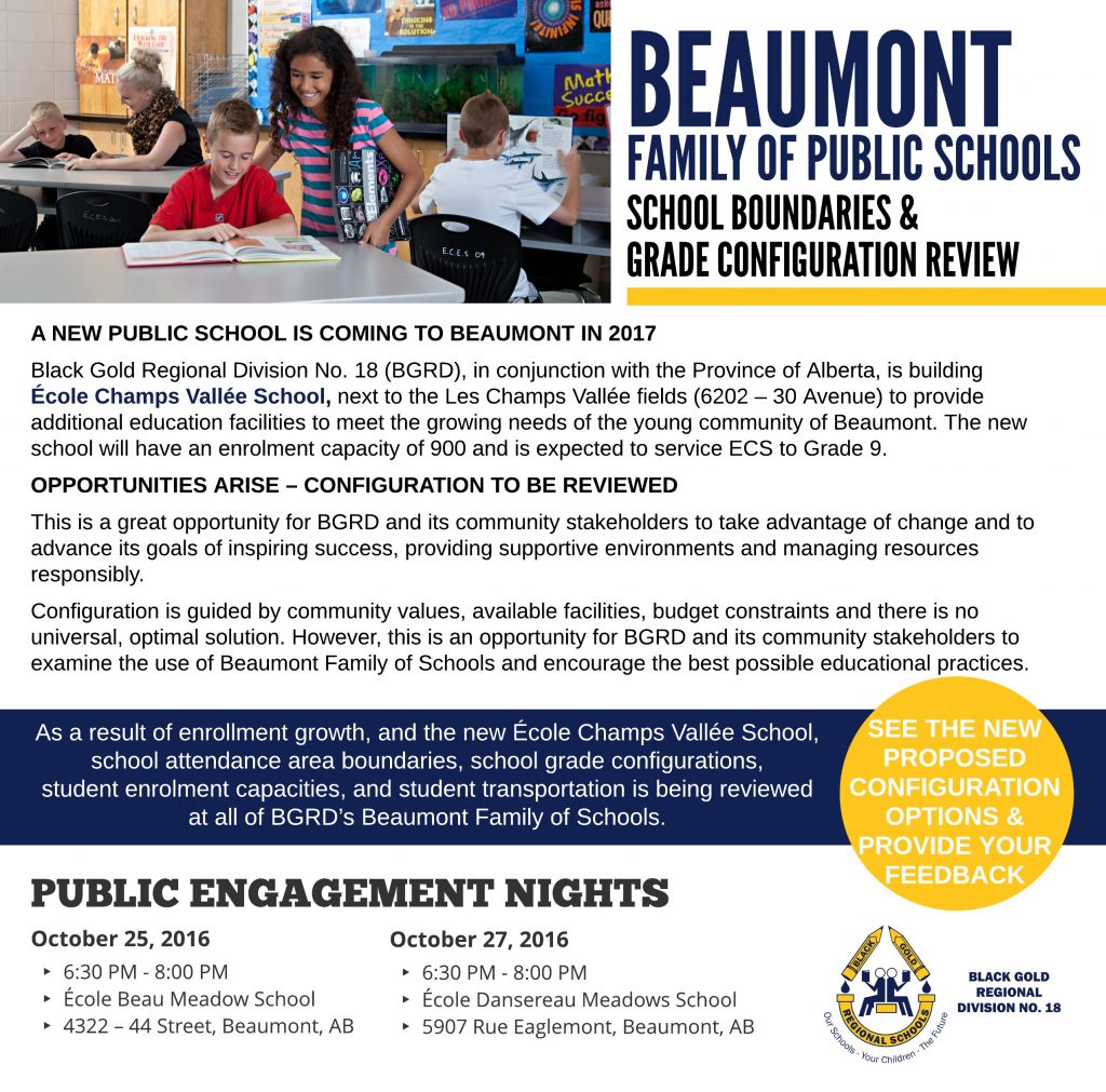 Public Engagement Notice - Full Version - Beaumont Configuration