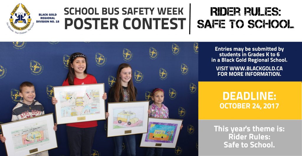 School Bus Safety Week Poster Contest - 2017