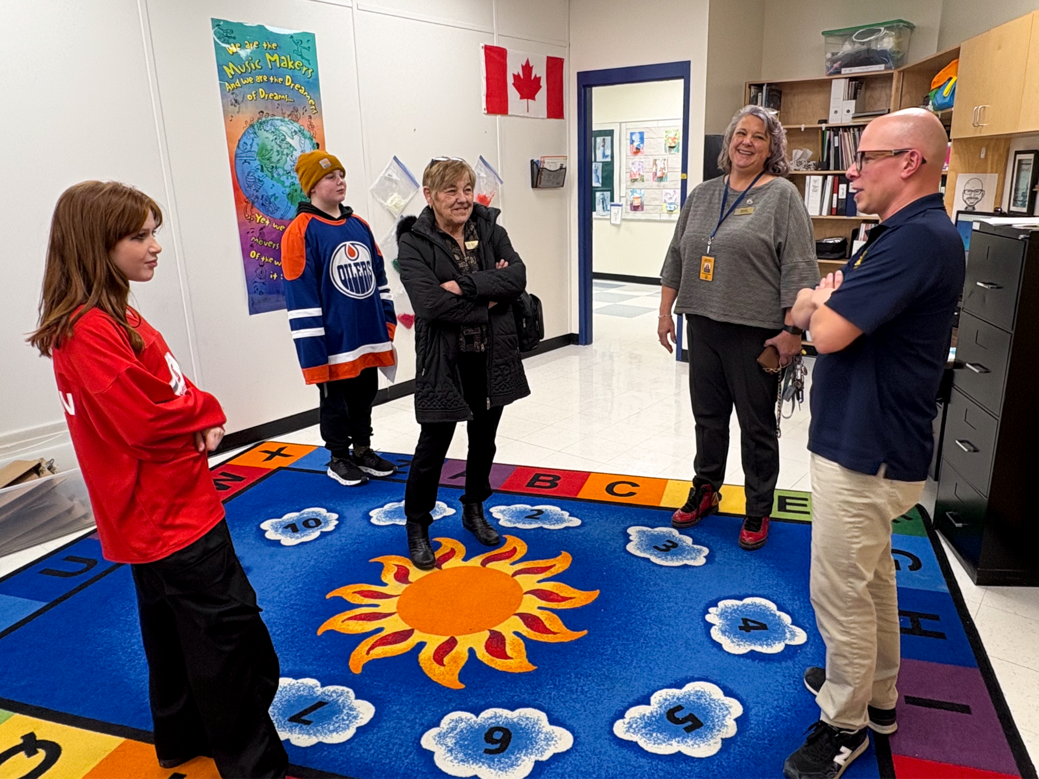 Board Visit Jan 14 1