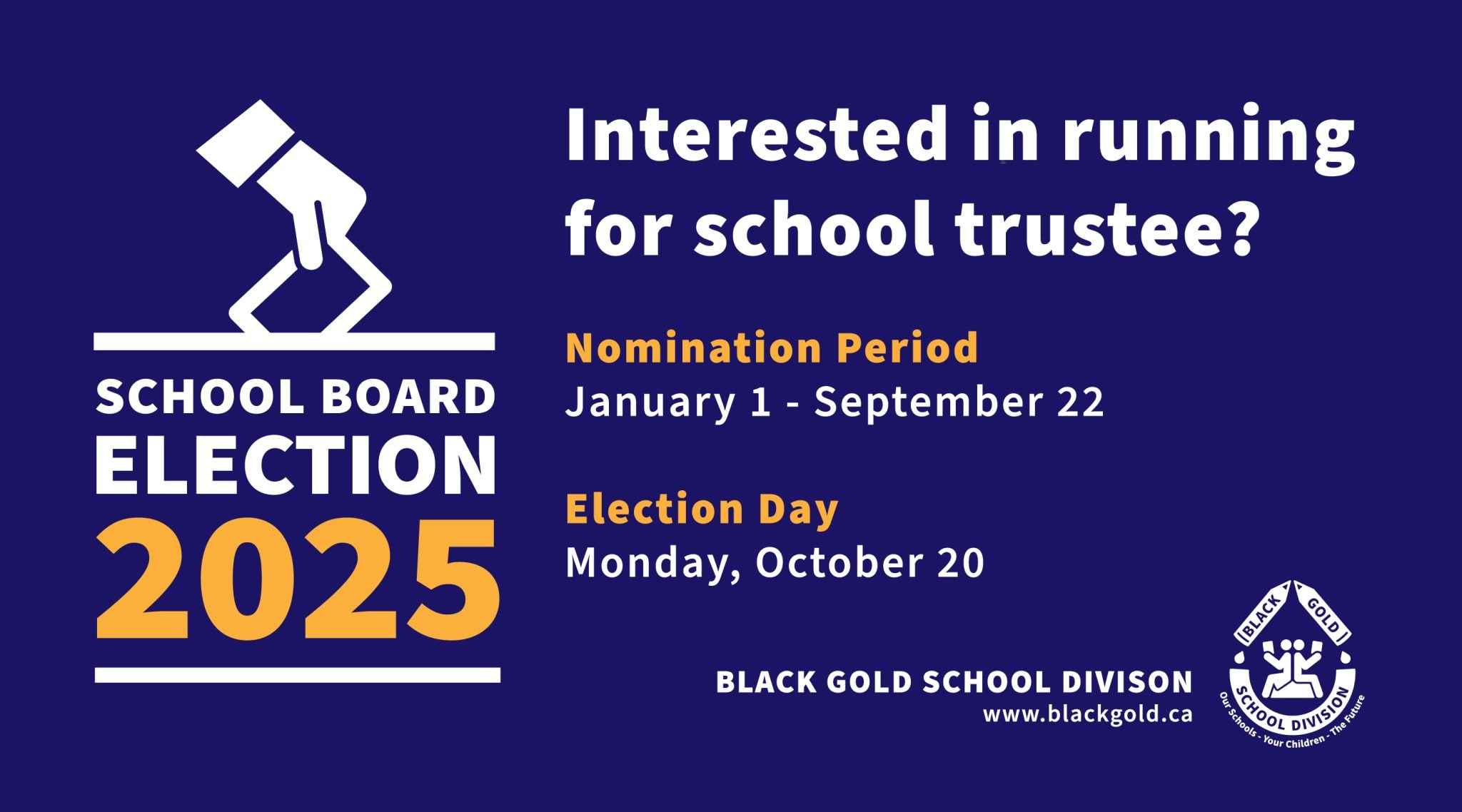 2025 Election banner