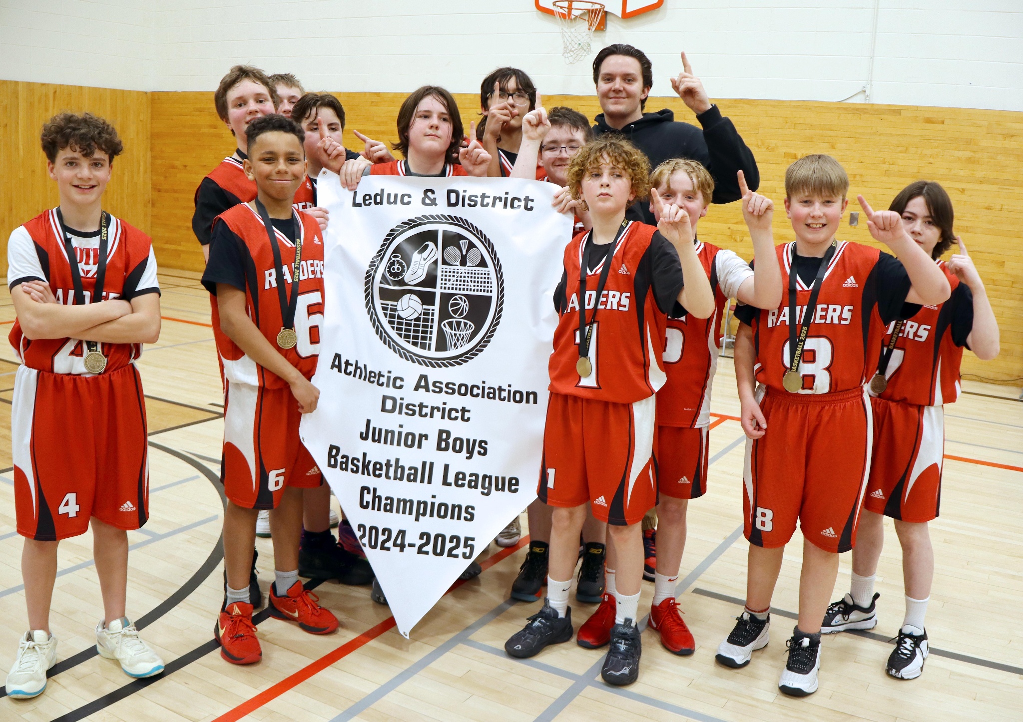 Reekie coaching jr boys basketball 2