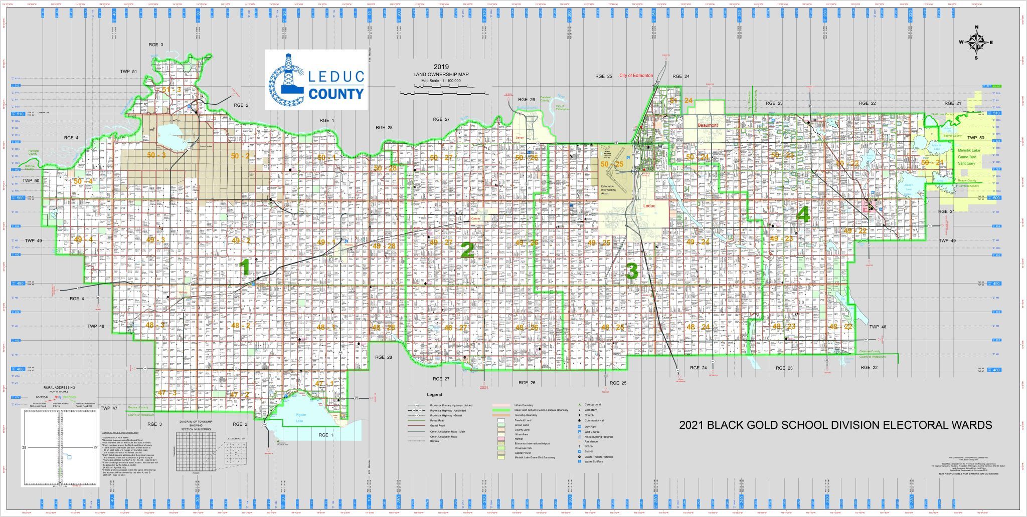 BGSD 2021 Electoral Ward Map