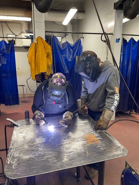 LCHS teachers creating an inclusive welding program